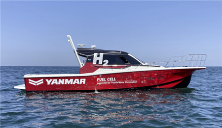 Yanmar公司燃料電池船原型船進(jìn)行了水上測(cè)試