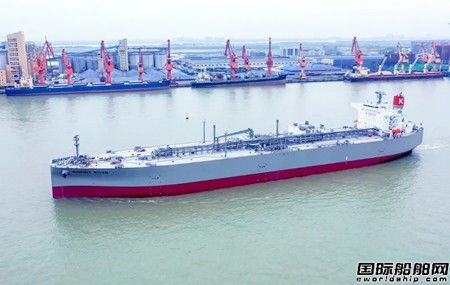 文沖修造維修“薩米特河”號(hào)LPG船完工出廠