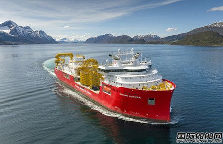 Ulstein Verft交付Nexans新一代海上風場鋪纜船