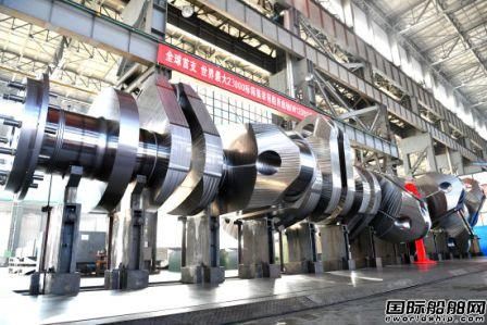 大連重工接獲國內(nèi)外企業(yè)多支8X92型曲軸訂單