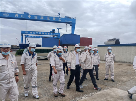 中國造船工程學(xué)會(huì)在舟山召開“綠色修船示范企業(yè)”現(xiàn)場評價(jià)會(huì)