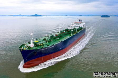 現(xiàn)代三湖重工交付交銀租賃首制全球最大雙燃料VLGC