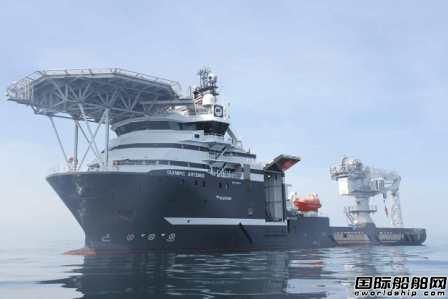 康士伯?dāng)?shù)字為Olympic Subsea全船隊(duì)安裝Vessel Insight