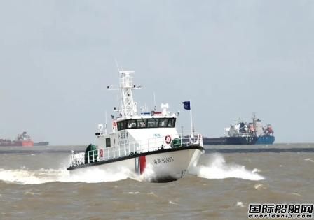 中國(guó)海事系統(tǒng)首艘20米級(jí)新型鋁合金巡邏艇列編浦東海事局