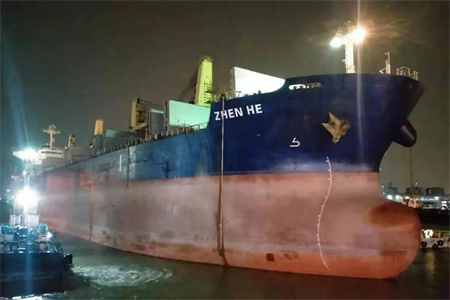 廣東中遠(yuǎn)海運重工圓滿完成“臻和”輪海損修理獲追加訂單
