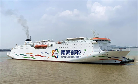 廣東中遠(yuǎn)海運重工完成“南海之夢”郵輪岸電改裝項目