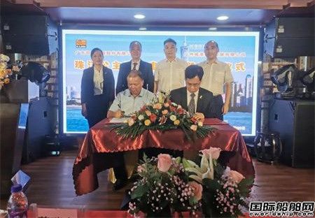 凱力船艇交付160客位電動液壓純電帆船“珠江公主”號