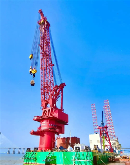 寶石機(jī)械交付國(guó)內(nèi)最大直徑海工錨纜