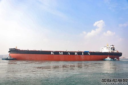 北船重工32.5萬(wàn)噸礦砂船7號(hào)船開(kāi)啟試航