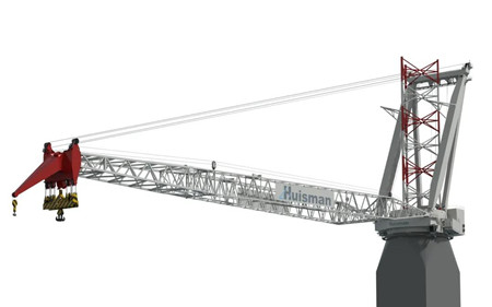 Huisman獲啟東中遠(yuǎn)海運重工2艘風(fēng)電安裝船起重機合同