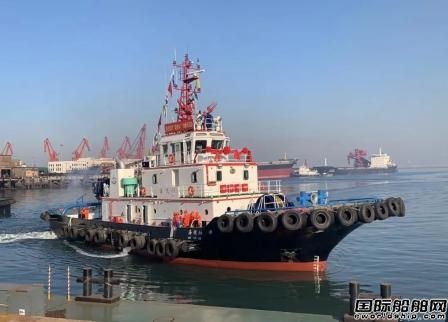 連云港鴻云實業(yè)交付“海悅66號”拖輪