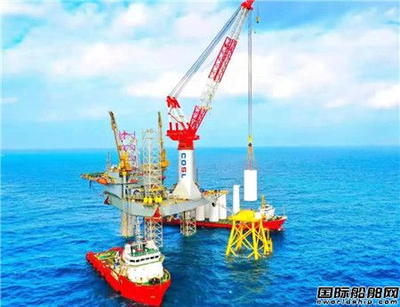 助力“碳中和”，風電安裝平臺“護衛(wèi)”號南海作業(yè)！