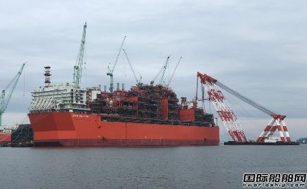 三星重工建造“Coral-Sul”號(hào)FLNG抵達(dá)莫桑比克