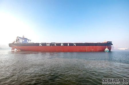 北船重工一艘32.5萬噸礦砂船起錨試航