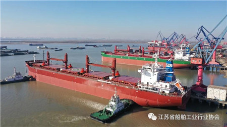 2021年1-12月江蘇省船舶工業(yè)發(fā)展情況