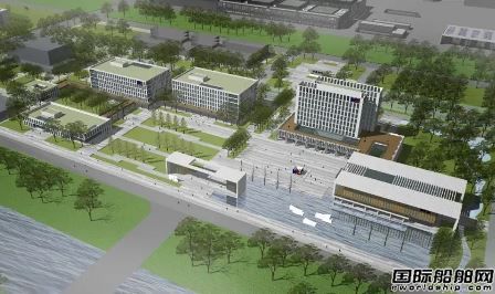 中國船舶長興造船基地二期項(xiàng)目主體階段施工完成