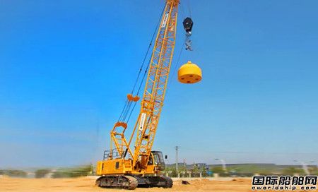 中國船舶長興造船基地二期項(xiàng)目主體階段施工完成