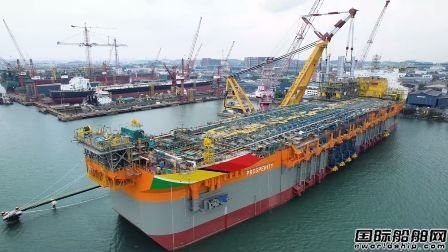 吉寶船廠為SBM建造第二艘通用型FPSO安裝上部模塊