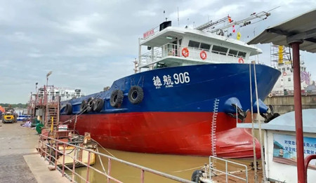 “穗航906”LNG動力改造順利完成試航