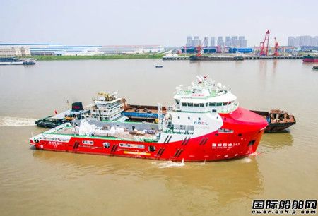 武船集團(tuán)為中海油服建造“海洋石油543”輪離廠