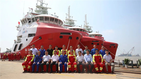 國海公司交付中海油服平臺供應(yīng)船“國海民祥”輪