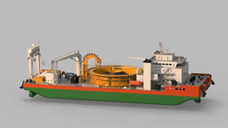 海新船務(wù)將建造國(guó)內(nèi)首艘萬噸級(jí)載纜量布纜船