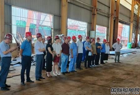 江潤造船一艘5000立方全壓式LPG船開工建造