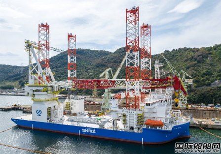 世界最大！JMU交付清水建設(shè)自航自升式風(fēng)電作業(yè)平臺