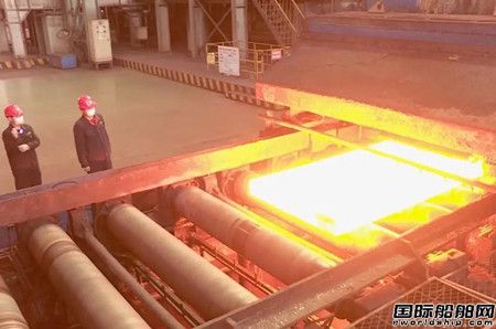 山鋼集團(tuán)“大單重”超高強(qiáng)海洋工程用鋼板試制成功