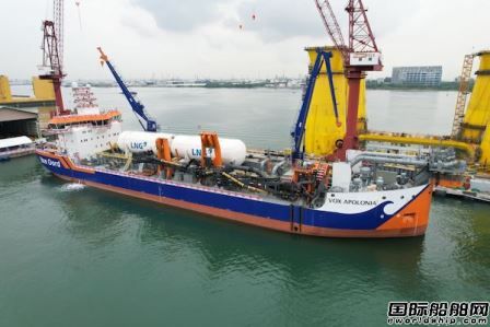 吉寶岸外與海事交付Van Oord第二艘雙燃料挖泥船