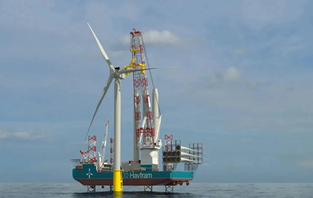 Huisman獲Havfram首艘海上風(fēng)電安裝船繞樁式起重機訂單