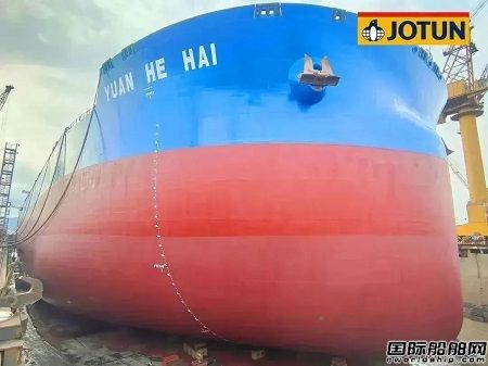 中遠(yuǎn)佐敦HPS高性能方案為40萬噸VLOC“遠(yuǎn)河?！陛喬峁┓雷o(hù)