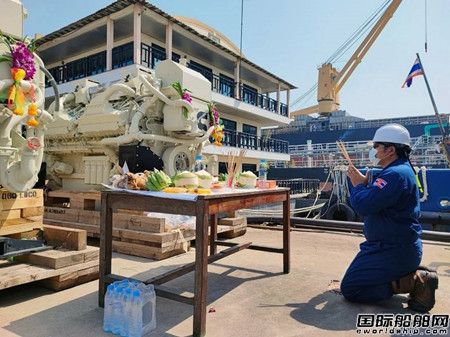康明斯動力助閑置溢油處理船重獲“芯”生