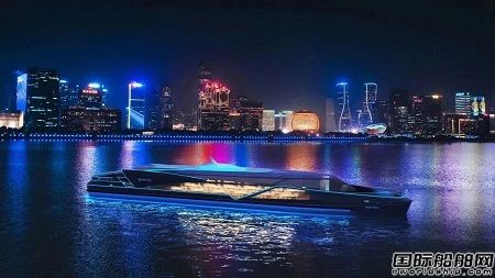 東方船研設(shè)計建造杭州“三江兩岸”4艘新能源游船正式開工