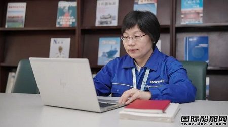陳曉瑩，滬東中華設(shè)計(jì)大咖繪就五代LNG船完美“身材”