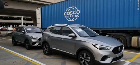 “中海之星”輪單航次新能源汽車運輸量創(chuàng)新高