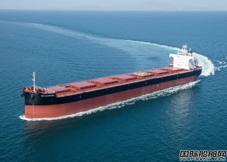 新來島Sanoyas造船交付第13艘82000噸散貨船