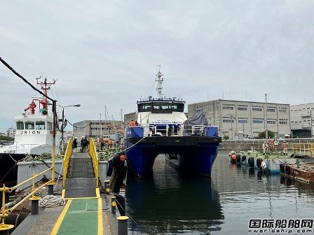 日本郵船接收首艘日本國內(nèi)運(yùn)營CTV