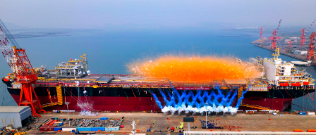 全球首艘！大船集團(tuán)交付“Bacalhau”號(hào)FPSO