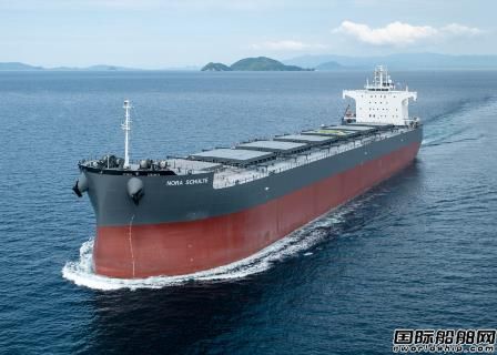 新來島Sanoyas造船交付第14艘最新版82000噸型散貨船