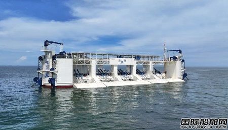 國內(nèi)首臺自主研發(fā)兆瓦級漂浮式波浪能發(fā)電裝置“南鯤”號投入試運