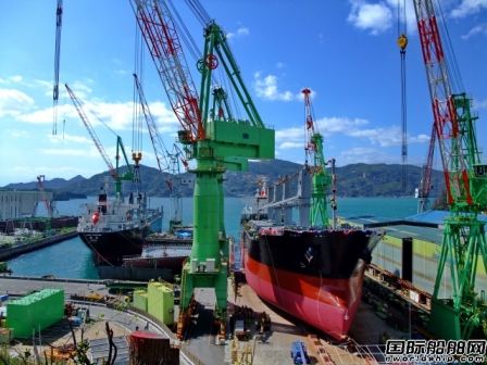 日本船企單月接單量連續(xù)三個月下滑