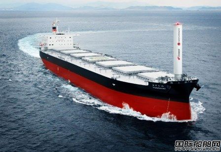 全球首艘！飯野海運一艘散貨船將安裝Norsepower旋筒帆