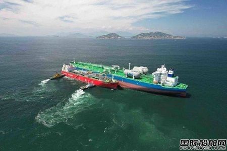 我國首艘全球最大LNG運輸加注船首次為外籍船提供加注服務(wù)