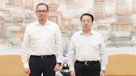 上海市市長龔正會見挪威船級社首席執(zhí)行官兼總裁艾瑞民