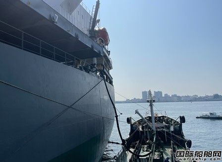 日本郵船“SUNRISE SERENITY”號(hào)散貨船測(cè)試生物燃料