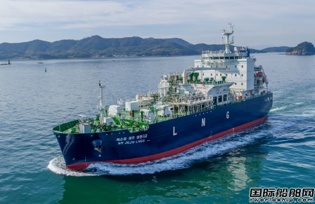 韓國(guó)首艘！大韓海運(yùn)LNG運(yùn)輸加注兩用船獲巴拿馬自主航行許可