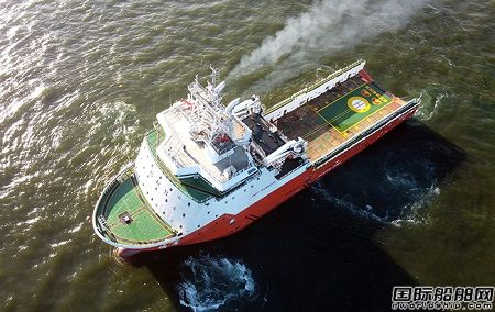 廣州打撈局16000千瓦三用拖輪“德厚”輪投入營(yíng)運(yùn)