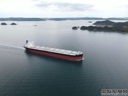 名村造船交付第二艘新型182000噸散貨船