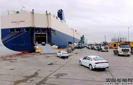 遠(yuǎn)海汽車船租入第一艘“新船”正式啟航投入波斯灣航線